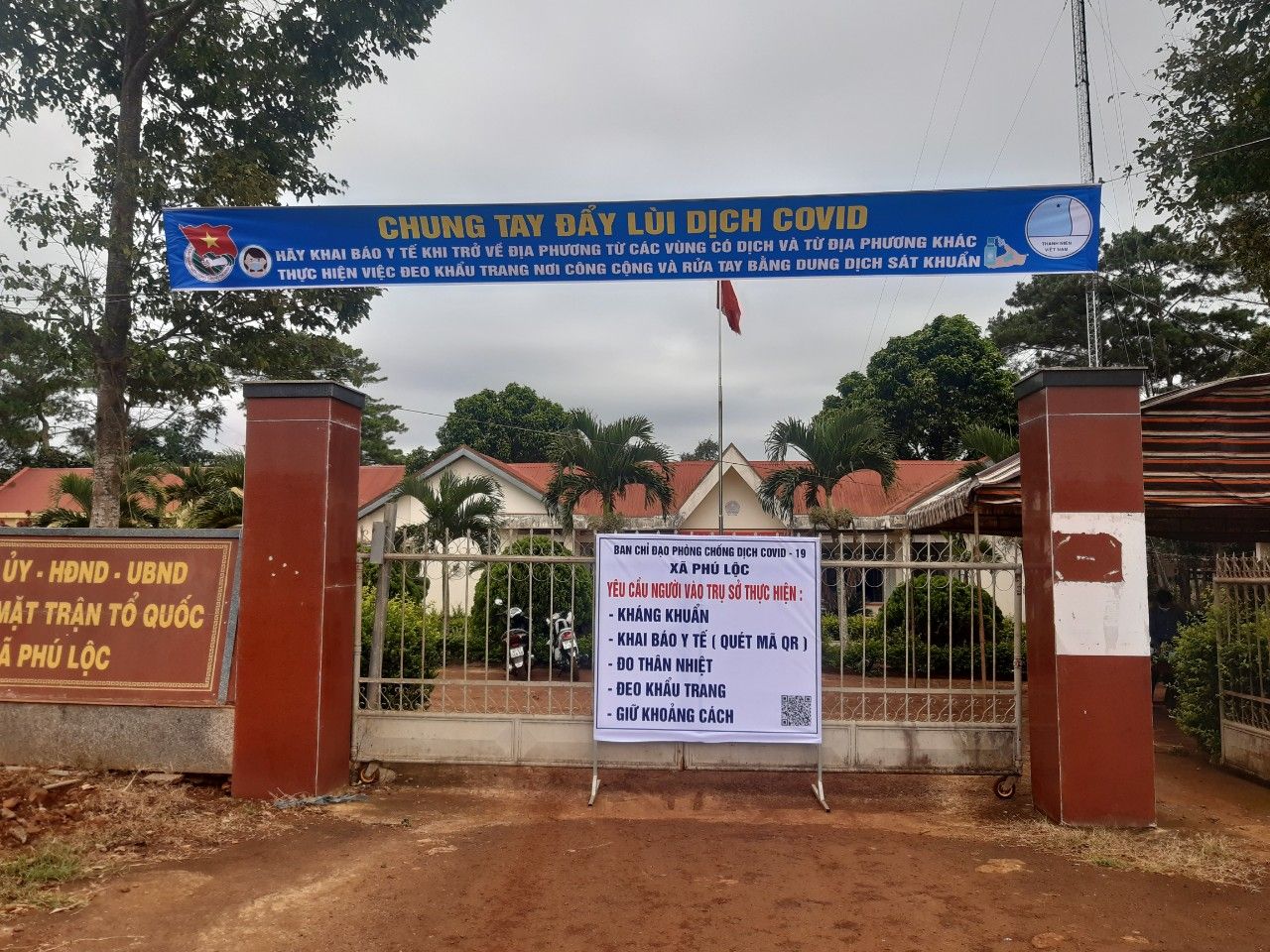 Ban chỉ đạo xã Phú Lộc triển khai các nội dung về Phòng, chống dịch Covid-19