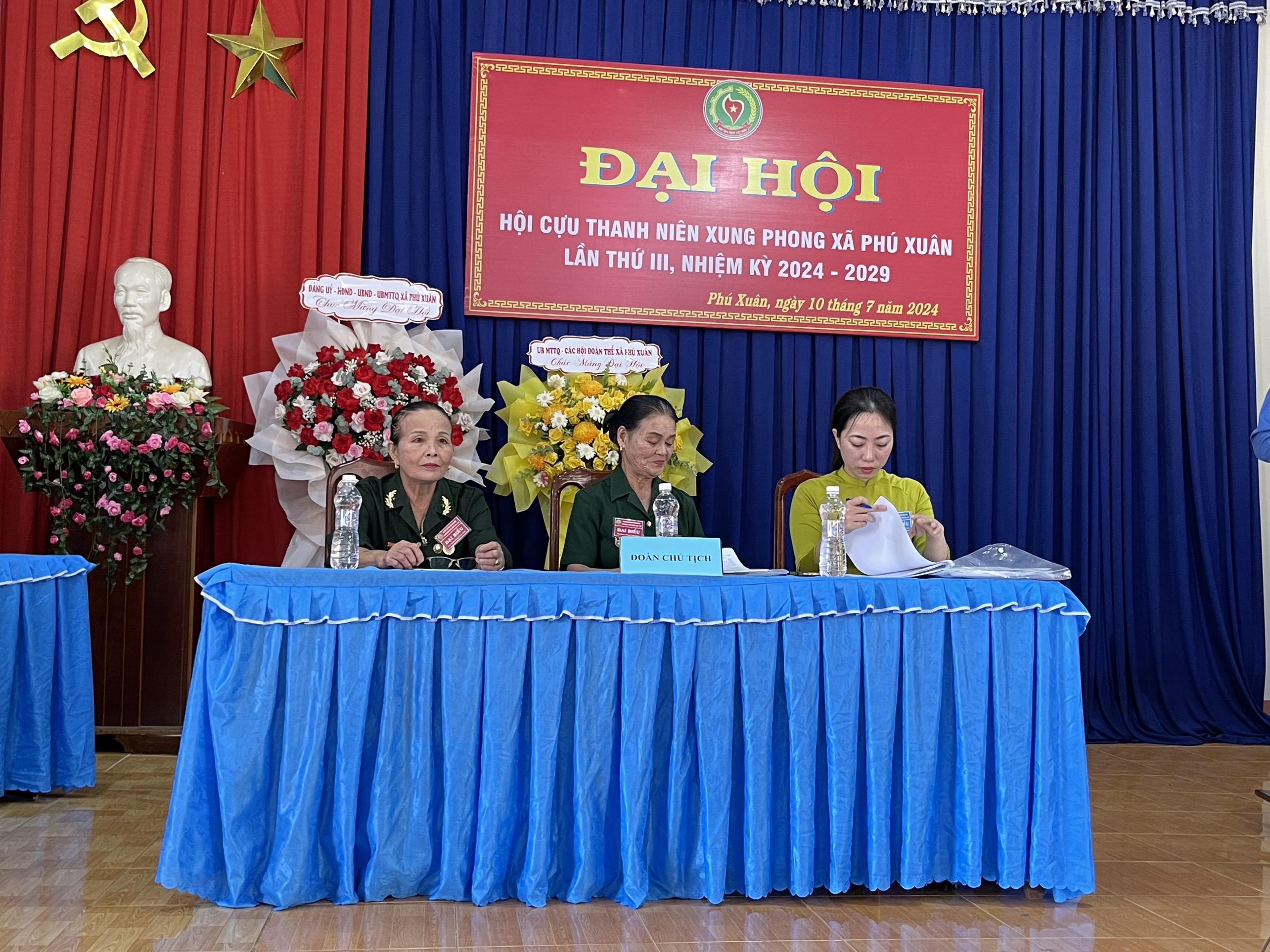 Đại hội Đại biểu Hội Cựu TNXP xã Phú Xuân lần thứ III, nhiệm kỳ 2024 - 2029