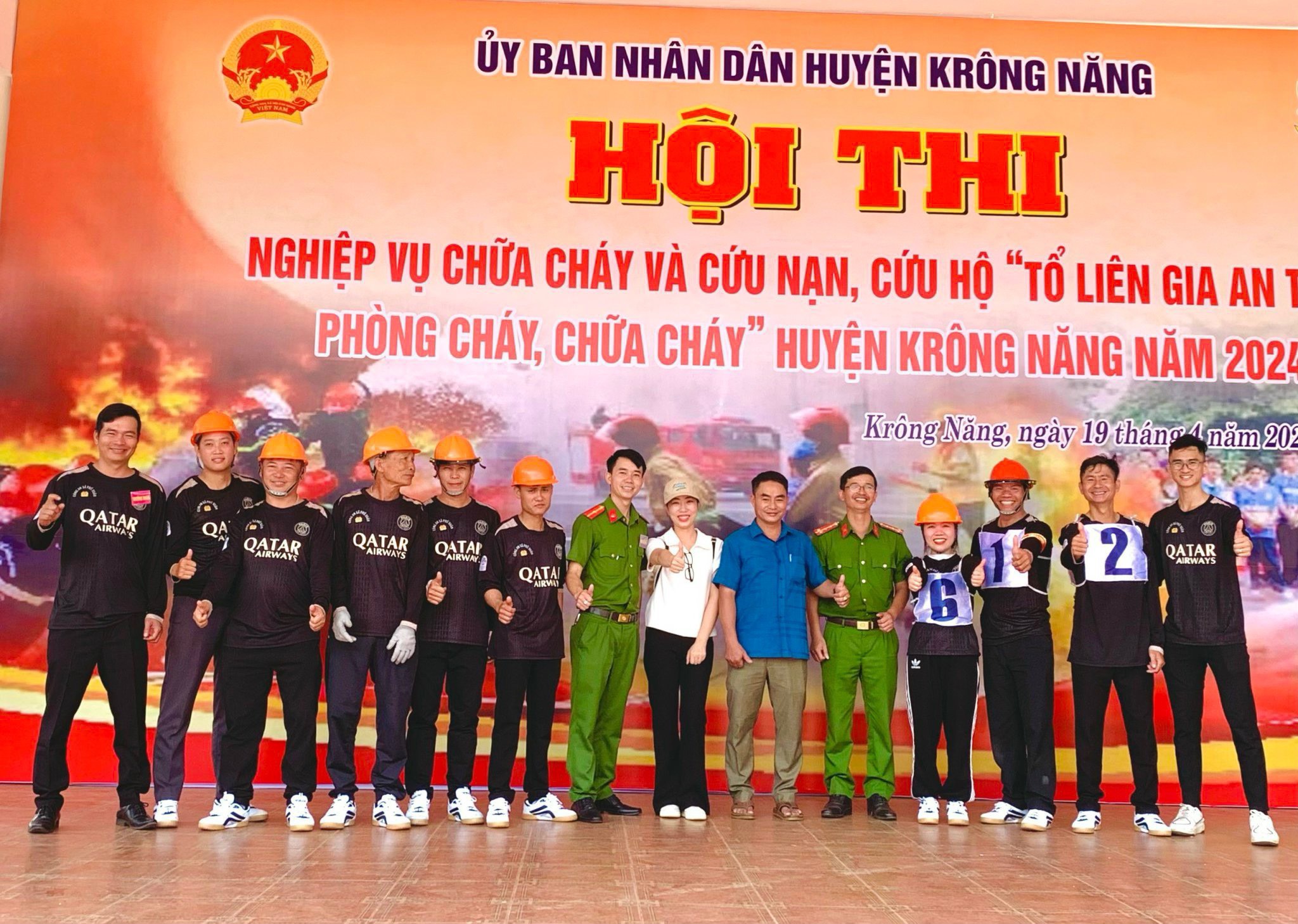  Hội thi " Nghiệp vụ phòng cháy chữa cháy và cứu nạn cứu hộ" năm 2024