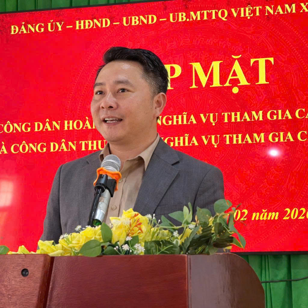 Gặp mặt công dân hoàn thành nghĩa vụ tham gia Công an nhân dân năm 2024 và công dân thực hiện nghĩa vụ tham gia Công an nhân dân năm 2026.