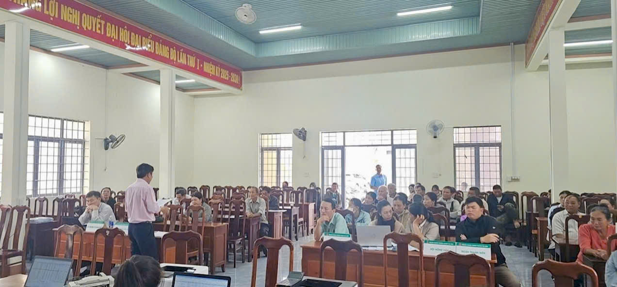 Phú Xuân triển khai sắp xếp điểm giao dịch NHCSXH, tạo thuận lợi cho người dân tiếp cận tín dụng chính sách.