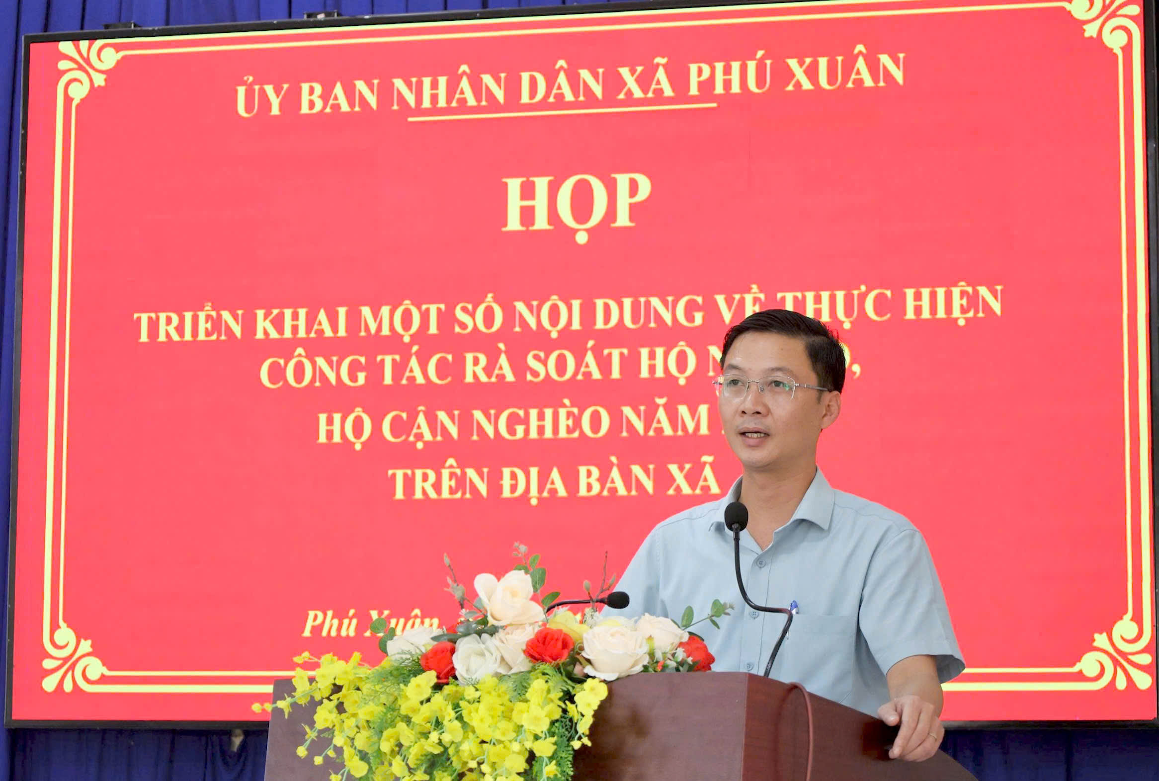 Phú Xuân triển khai rà soát hộ nghèo, hộ cận nghèo năm 2026.